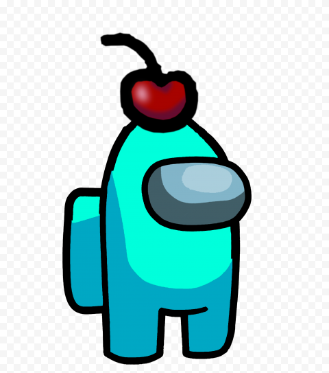 Light Blue Aqua Cyan Teal Among Us Character Png Citypng