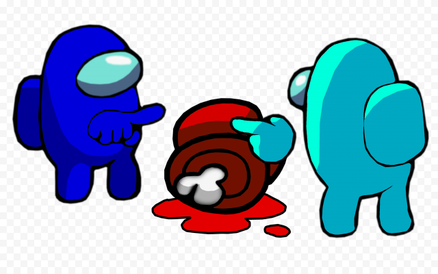 Featured image of post Among Us Dead Body Reported Blue Transparent