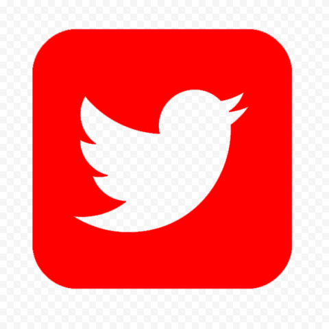Hd Circle Round Red Twitter Icon Png Citypng