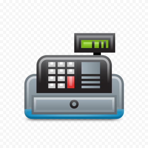 Black POS System Machine Icon PNG | Citypng